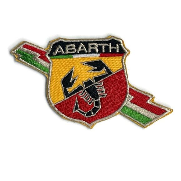 Accessories - Abarth Fiat Italy Scorpion Logo Embroidered Patch